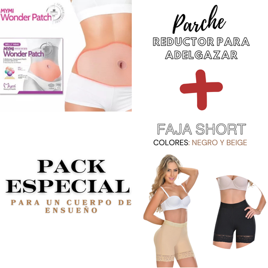 Pack Parche Reductor+ Faja Short